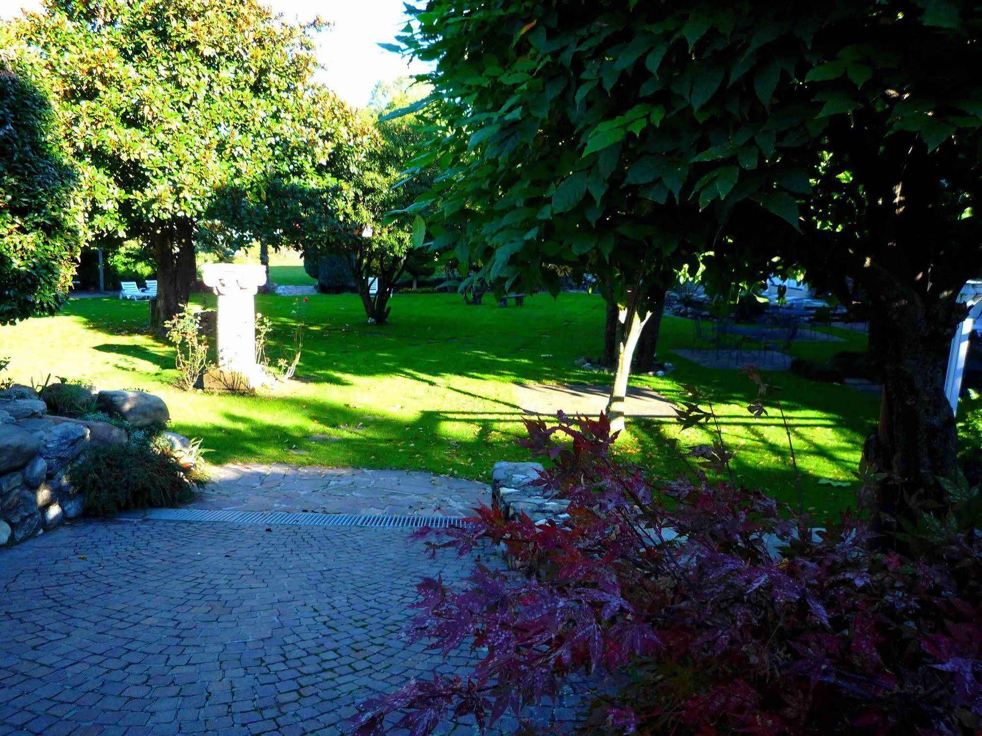 Villa Garni Gardenia Caslano Exterior foto
